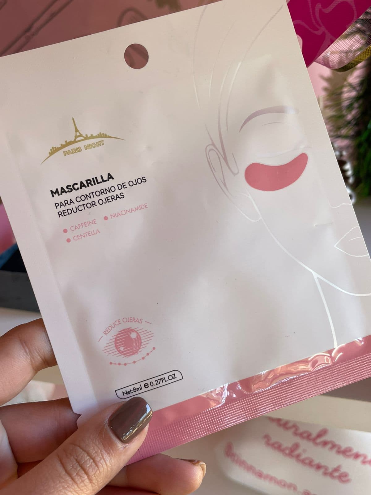 Mascarilla Contorno de Ojos Reductora